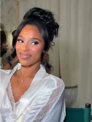 Just like magic. ✨💜 #lumify #boomkackmua #bridalmakeup 