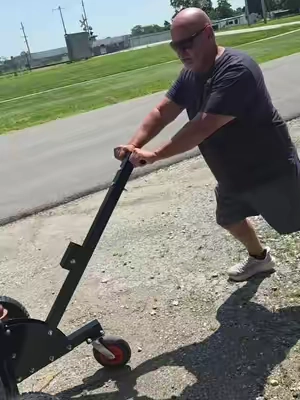 Adjustable Trailer Dolly #trailer #camper #boat #trailerdolly #badearl 