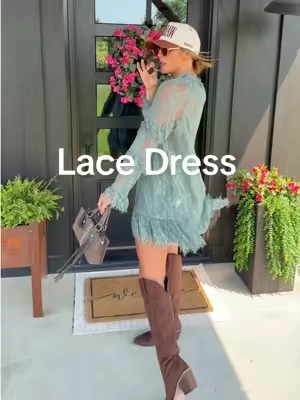 @Chicovar Lace Sheer Dress #tiktokshopcreatorpicksforyou #TikTokShopSummerTurnUp #dress #dresses #dressup 
