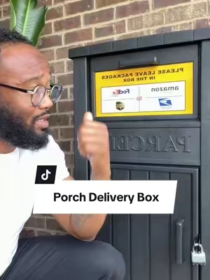 Porch Delivery Box.  #tiktokshopsummersale 