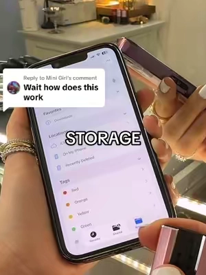 Replying to @Mini Girl I wish I would’ve known this sooner #phonestorage #storageforphones #1tbphonestorage #phonestoragefull #phonestoragedevice 