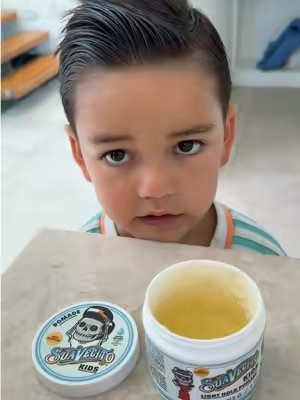 Suavecito Kids Water Hair Pomade 🤩 #KidsHair #HairPomade #KidsStyle #HairCareForKids #TikTokShopFinds
