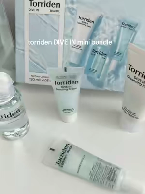 Perfect for trying it out before committing to the full sizes #torriden #torridendivein #hydratingskincare #glassskin #travelskincare 
