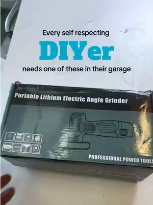 This mini angle grinder is a DIY must have. #anglegrinder #diytools #grindertool #cordlessanglegrinder #minianglegrinder 