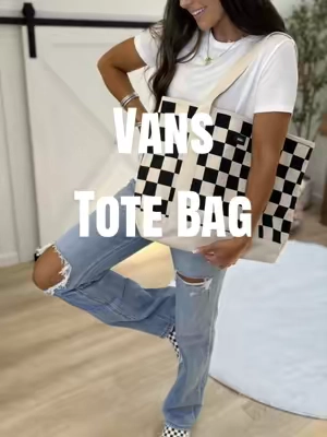 @vans #totebag #mombag #vans #checkeredprint #falloutfits 