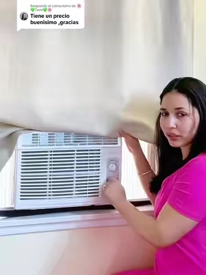 Respuesta a @🌸💚Tami💚🌸 aire acondicionado de ventana 5000BTU para 150 pies cuadrados es de poco consumo y como no es ruidoso este es el ideal para tu habitación, #paratiiiiiiiiiiiiiiiiiiiiiiiiiiiiiii #tiktokshopsummersale #tiktokshopcreatorpicks #airconditioner #midea 