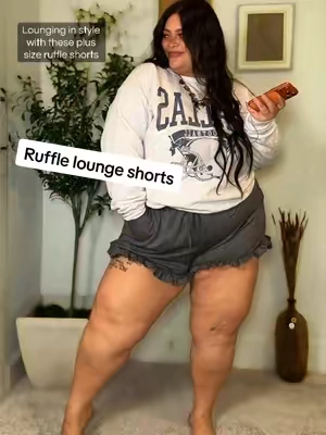 Uhhh.. these are adorable 🤤 @Bloomchic @BloomChic #plussizefashion #bloomchic #loungewear #curvyfashion #tiktokshopsummersale 