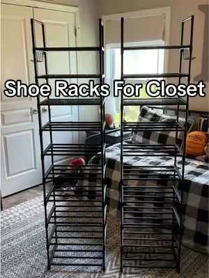 The best shoe racks for closet! @Momok US  #shoerack #ShoeOrganizer #ShoeStorage #ClosetStorage #ClosetOrganization 