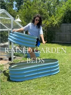 4 x 2 x 1 raised garden beds 2 pack 🪴 they just restocked all the best colors & I hope you can grab your fav before they go out of stock #raisedgardenbed #planter #gardeningtips #gardenbed #planting @SnugNiture 