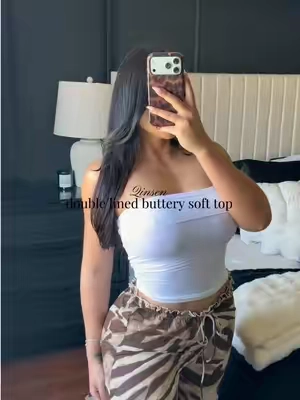 Buttery soft double layered top ✨  #qinsen #OOTD #outfitinspo #tiktokshopsummersale #fashion 