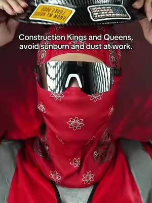 Wind proof,dust proof and inset proof. 👍 #sunprotection #facemask #balaclava #construction  #tiktokshopsummersale 
