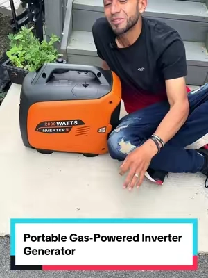 Efurden 2800W Portable Gas-Powered Inverter Generator, Long Runtime Gas Generators #generator #generador #paratiiiiiiiiiiiiiiiiiiiiiiiiiiiiiii #summersales #powergenerator 