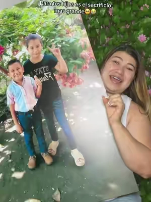 5 años sin ver a mis hijos… y esta foto me rompió el corazón. 💔🥺❤️”#F#FotoPersonalizadaP#ParaTiMadre ##Migrante #Emocion