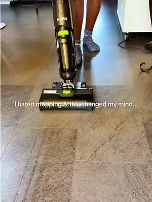 the greatest cleaning hack thus far 😩 no more vacuuming and mopping separately ✨ @EurekaUS #vacuummop #floorcleaning #CleanTok #cleaninghacks #floormop 