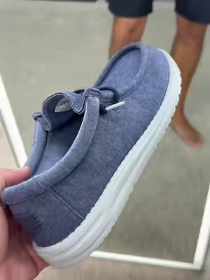 @HeyDude Wally Stretch Jersey #heydudeshoes #heydude #summersale #bluecollar #shoes 