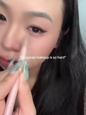 not with this pencil!! #aegyosal #colorgram #aegyosalmakeup 