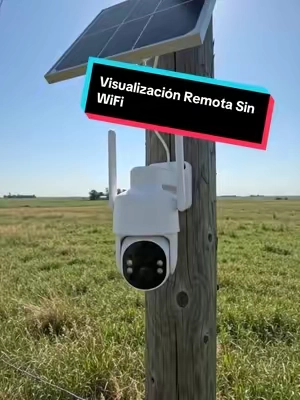 No hay gastos recurrentes de internet fijo con esta cámara solar autónoma, solo una tarjeta SIM 4G cubre toda la conexión de vigilancia exterior.#tiktokmademebuyit#securitycamera#trailcam#homesecurity#tiktokshopsummersale c 