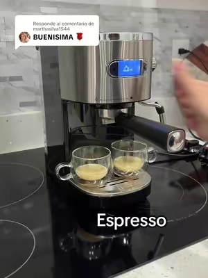 Respuesta a @marthasilva1544  espresso machine #espressomachine #coffee #espresso 
