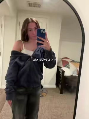 Love love love them. #jacket #zipup #zipperjacket #viral #fyp 