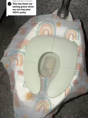Replying to @Angie potty training in the public is disgusting. This is a game changer !! #pottytraininghacks #pottytraininingmama #toddlertok 