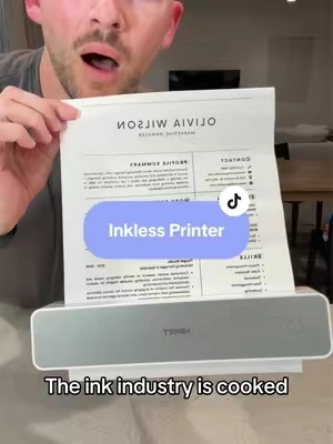 Where was this when I was in college? #inklessprinter #mobileprinter #printer #tiktokshopsummersale #tiktokshopcreatorpicks 