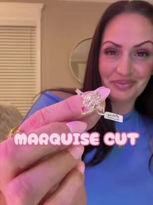 #affordableluxury #statementring #MarquiseCut #engagementring #tiktokshopsummersale 