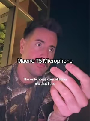 Maono T5 Noise Cancellation Microphone. #tiktokshopsummersale #tiktokshopcreatorpicks #tiktokshopsummerturnup 