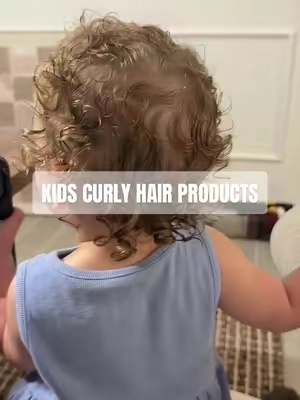 I’ve spent years straightening my curls every day because I don’t know what to do with them and I don’t want that for her 😭 #curlyhair #curlroutine #kidshaircare #mayamarikids #tiktokshopsummersale 