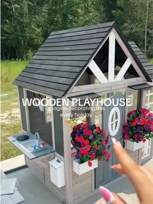 Literally in love 🏡 #albott #playhouse #tiktokshopsummersale #weeklydeals 