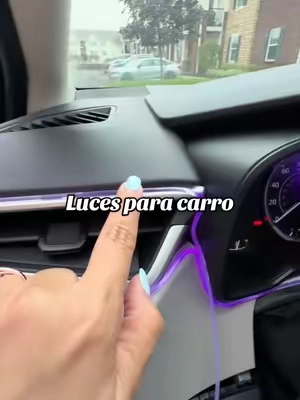 Iluminación ambiental automotriz, luces interiores inteligentes, cambio de color RGB, modo DlY e iluminación ambiental multiescena con luces LED #lucesparacarro #lucesled #tiktokshopsummersale #tiktokshopcreatorpicks #