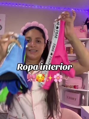 10 tangas 🌸✨🎀 súper suaves 🥰 #tanga #ropainteriofemenina #ropaintetior #women #femenina 
