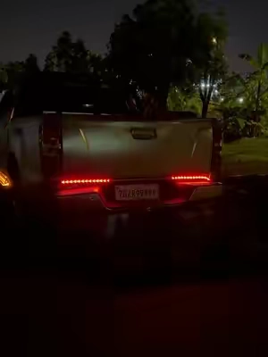 Tailgate LED light strip #car #caraccessories #fypシ #carlover