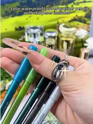 💕Honey, the waterproof colored eyeliner you wanted is on sale now - first come, first served✨✨#eyeshadow #makeup #beautiful #tiktok #tiktokshop 