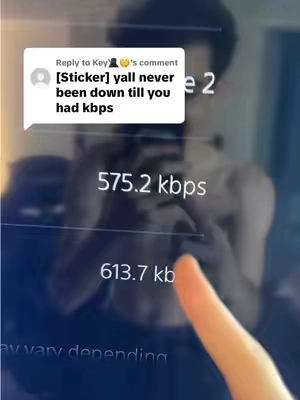 Replying to @Key🥷🏾🤫 kbps is not for the weak 🤣 #wifispeed #internetspeed #slowwifi #wifiextender #wifirepeater 