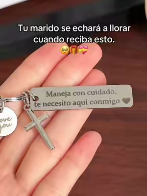 Que Dios aleje todo mal de tu camino, que tengas paz y amor eterno conmigo.❤️🙏#crosskeychain #godisincontrol #christianitytiktok #trending #fyp d