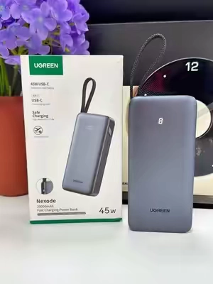 A compact power bank that keeps your devices charged anywhere. Perfect for travel, work, and everyday use. ✈️ Travel essential 🔋 Never run out of battery 📱 iPhone/Samsung emergency power 🎒 Everyday carry (EDC) #UGREEN #PowerBank #FastCharging #TravelGadgets #SummerVibes 