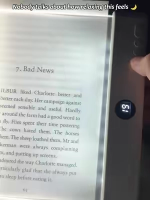 Light your pages, not your eyes. 📖💡 This book light with adjustable brightness & eye-care LEDs. #booklight #booklover #readingindark #BookTok #fyp 