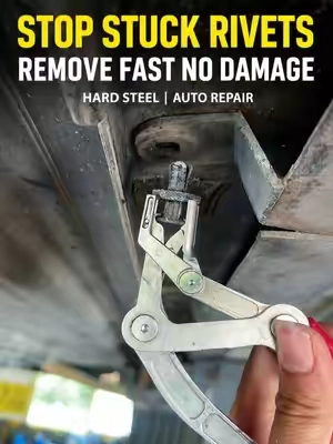 Easily removes stubborn fastener from vehicles. #ClipPliers #AutoTrimClips #ClipRemovalTool #carinterior #Tiktokshopsummersale