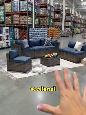 #outdoorfun #sectionalsofa #outdoorliving #Outdoors #tiktokshopping 