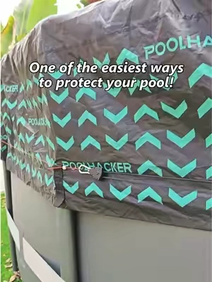 One of the best upgrades I’ve made for my pool. 💦The thick fabric feels built to last, the pulley system keeps it tight, and I spend way less time cleaning out leaves and debris！ #poolhacker #SummerWins #DealsForYouDays #poolcover #poolseason 