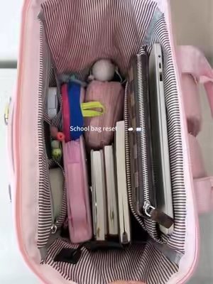 Discount active now! Minimalist structured frame, massive wide-opening entry, and secret travel card pocket. Ultimate aesthetic hack. 🕊#backtoschool #tiktokshopbacktoschool #tiktokshopsummersale #lovevook #backpack 