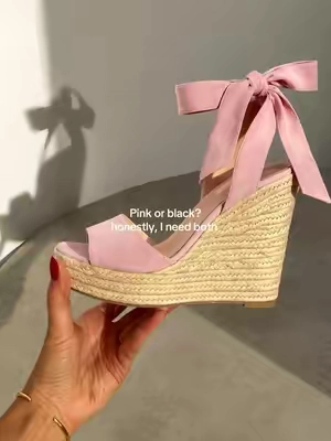 The easiest way to make any outfit feel more confident and sexy #heels #highheels #wedgesandals #TikTokShopCreatorPicks #tiktokshopsummersale 