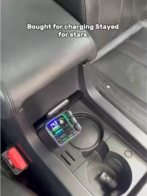 No tangled cables, no harsh lights — car feels way better now 🧹 #CableManagement #NightDrive #CarInterior #CleanSetup #tidycar 