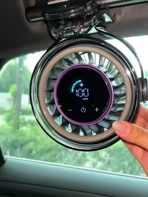 This fan goes with us everywhere in the summer.☀️🥵 We clip it onto the stroller, use it in the car, and bring it on every family outing. It's small, portable, and surprisingly powerful.💨❄️ One of those things you don't realize you need until you have it.#coolhill #SummerFinds #cool #portablefan #handheldfan 