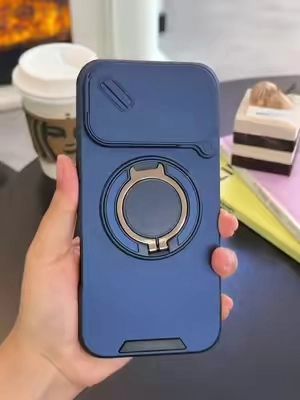 Shockproof Magnetic Case with Slide Camera Lens Protector For iphone17 16 15 141312#iphone16promaxcase #iphone16procase #Magnetic #iphonecase