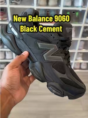 New Balance Men's 9060 Black Cement  #newbalance9060 #newbalance #newbalance9060blackcement #stockx #tiktokshopsummersale