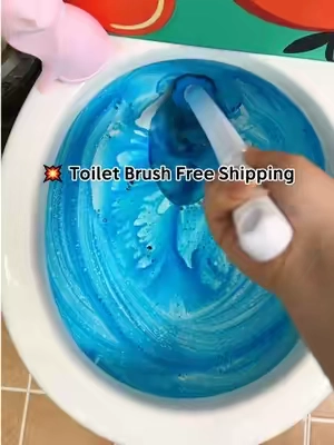Click, scrub, toss. No more disgusting toilet brush sitting in dirty water.#cleaninghacks #Toiletbrush #fyp#tiktokshop #deepclean  