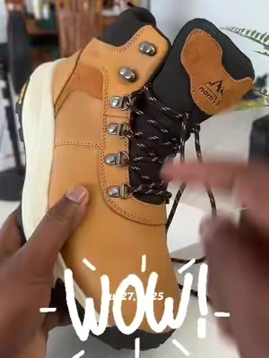 Botas para trabajar. Hecha para hombre que quiere estilo elegancia 