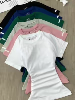 The workout tee you’ll want in every color ✨🏋🏽‍♀️#Activewear #GymGirl#workouttop #tshirt #spotlightfinds 