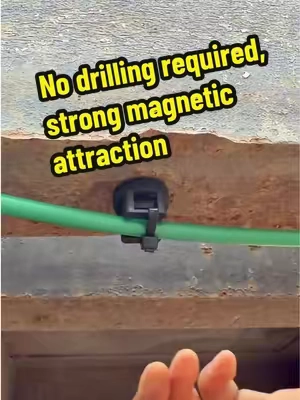 No drilling required, strong magnetic attraction #cablemanagement #toolhack #tiktokmademebuyit #lifehacks #DIY 